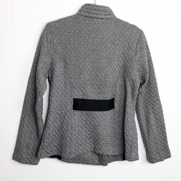 CABI herringbone quilted Moto jacket - Picture 8 of 12